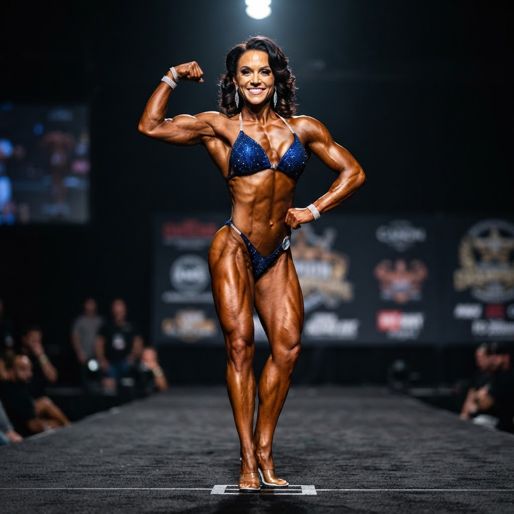 Stage-ready contest prep competition spray tan